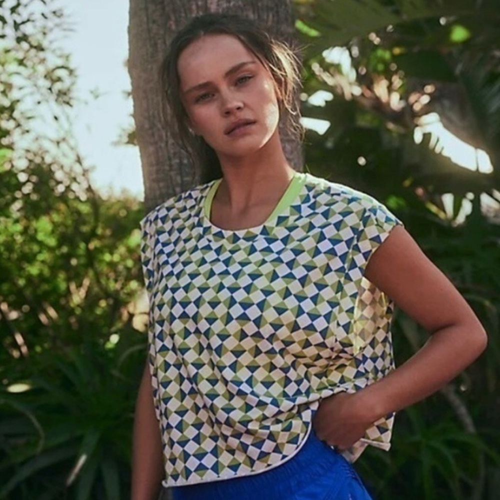 Free People Movement Inspire Printed Tank – Medium